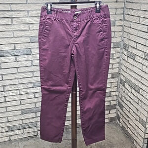 J Crew Frankie Stretch Chinos Sz 2